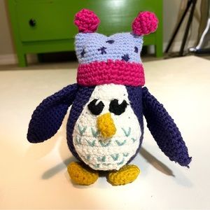 Crochet Amigurumi Penguin New Handmade